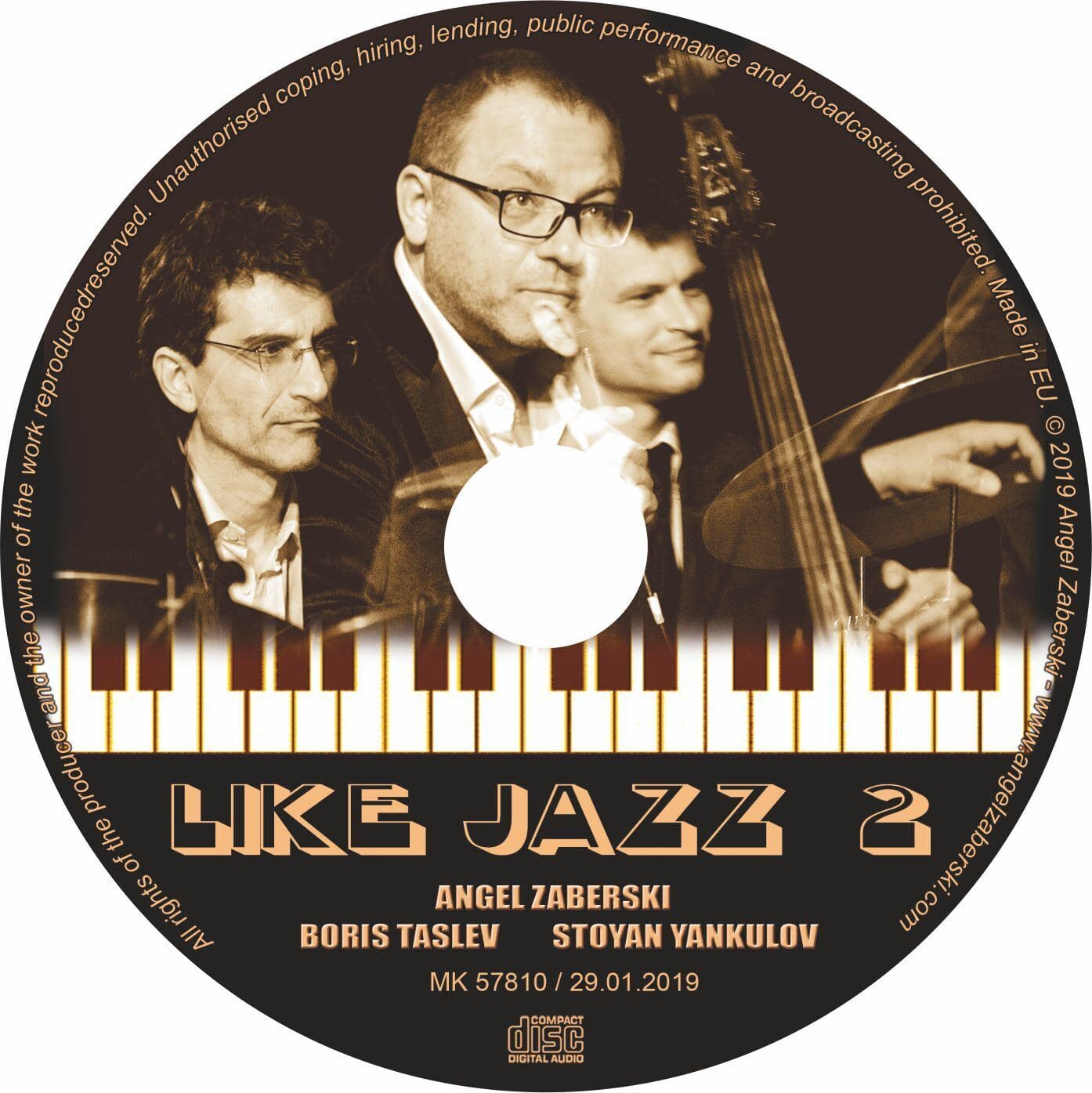 Диск Like Jazz 2 на Ангел Заберски