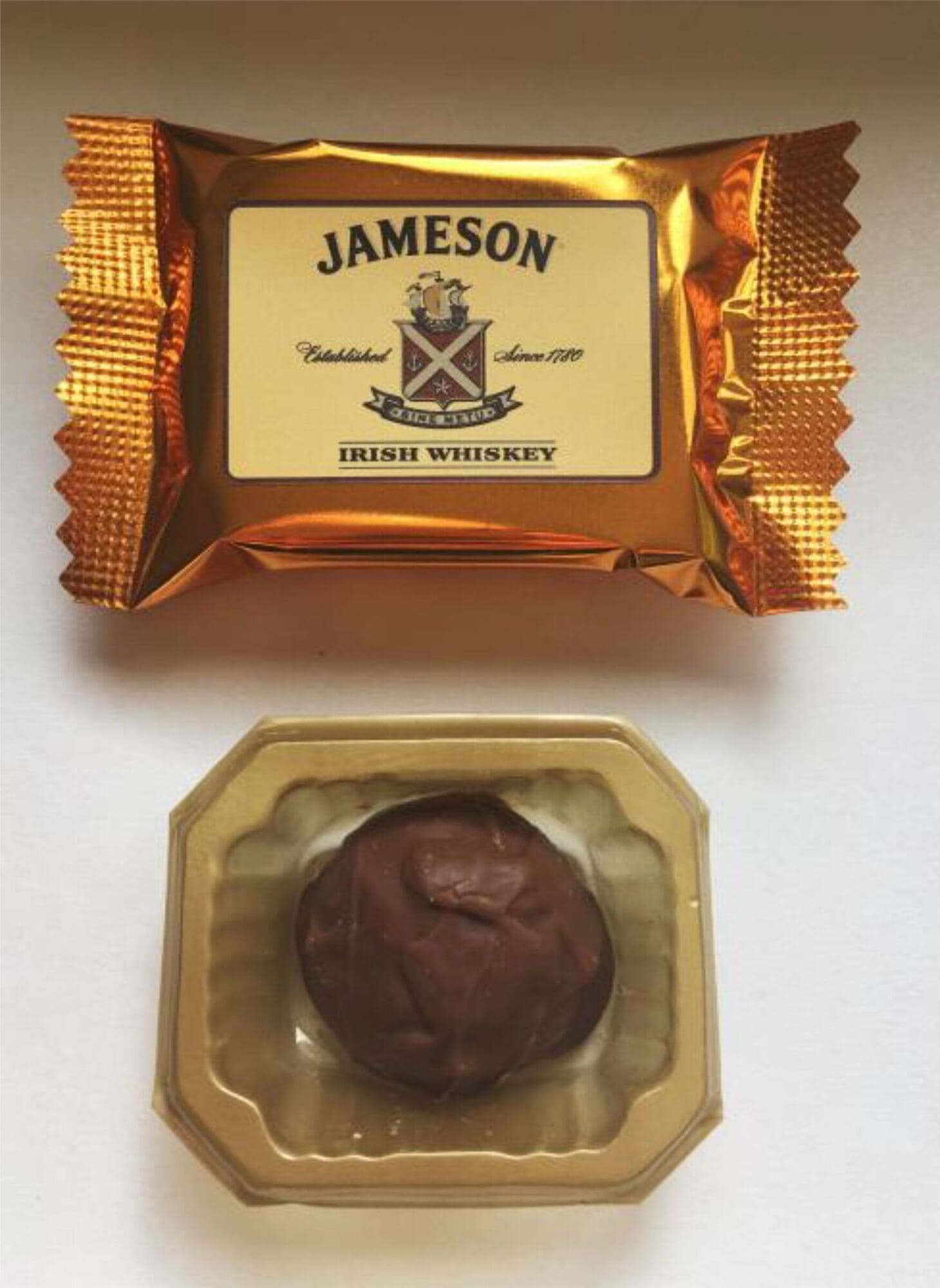 Трюфел в опаковка на Jameson